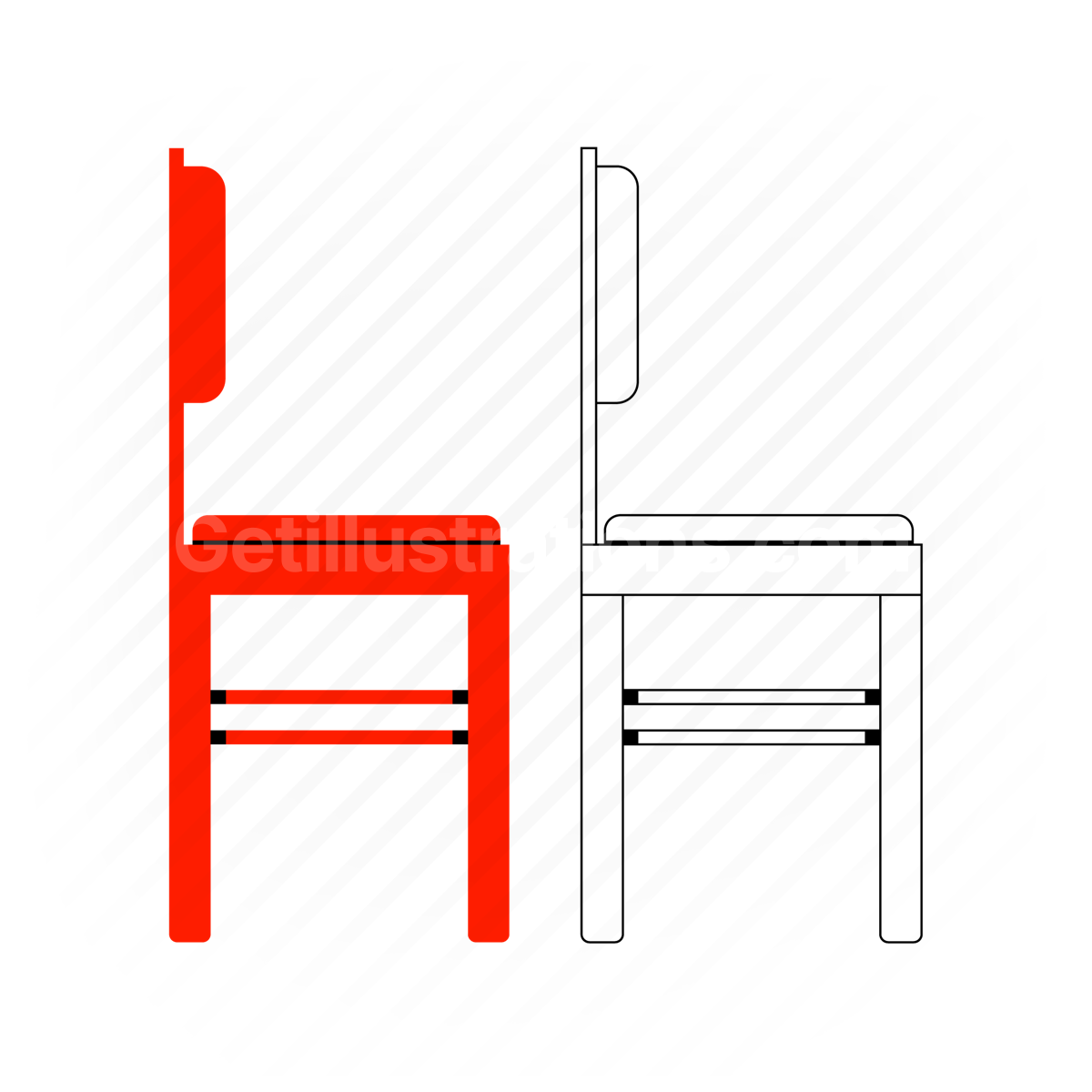 seat, chair, furnishing, decor